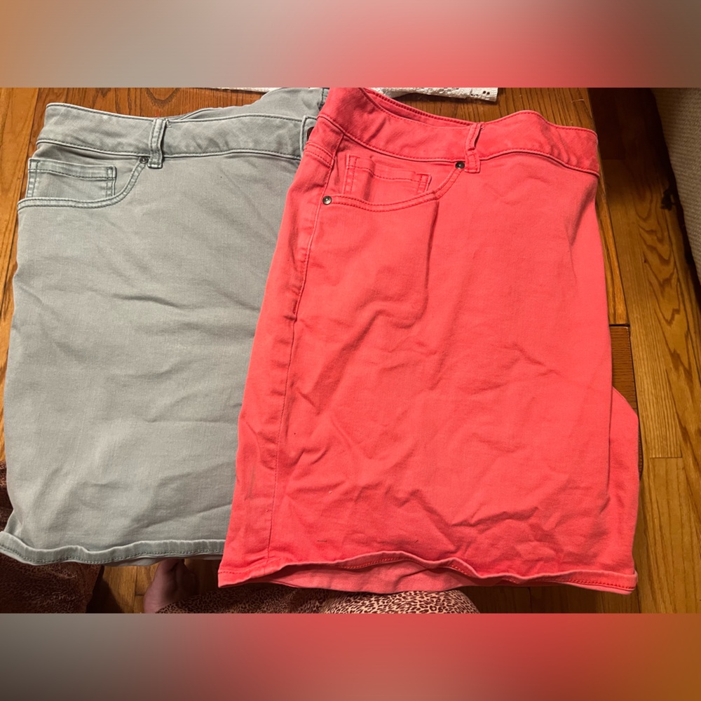 Lane Bryant size 26 shorts bundle